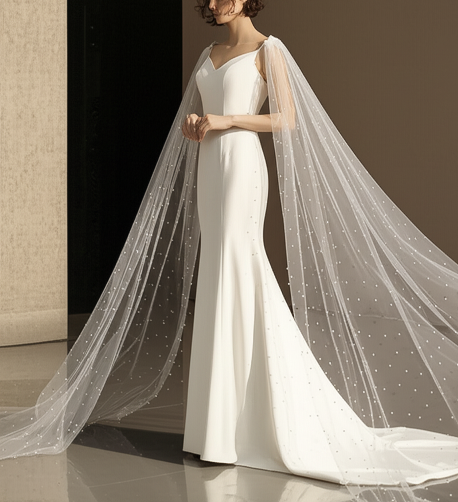 300cm Pearl Bridal Wings