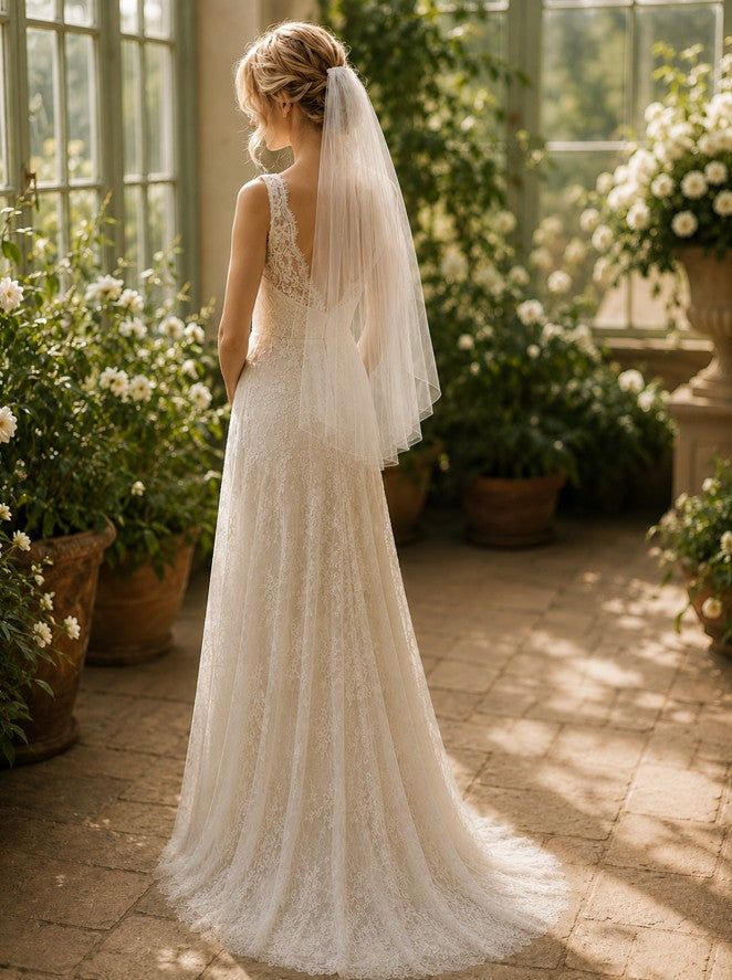 100cm Classic Veil (Fingertip Length)