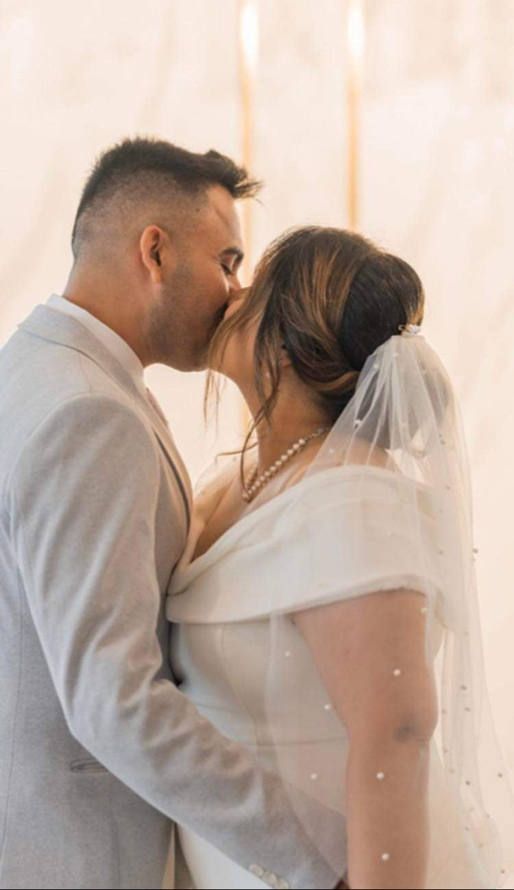 75cm Pearl Veil