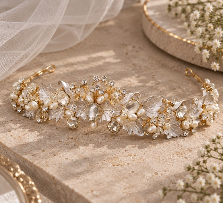 The Camille Tiara (Gold)