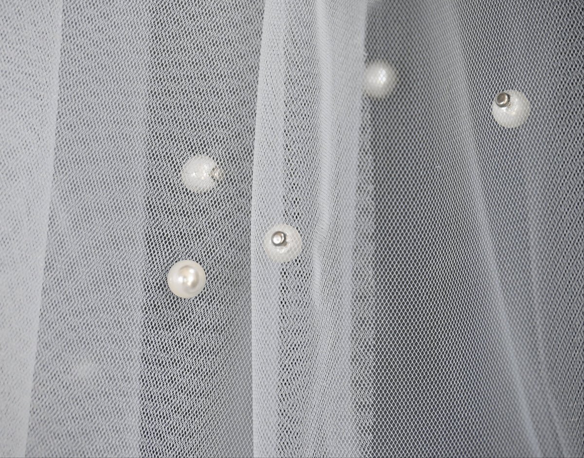 100cm Pearl Veil
