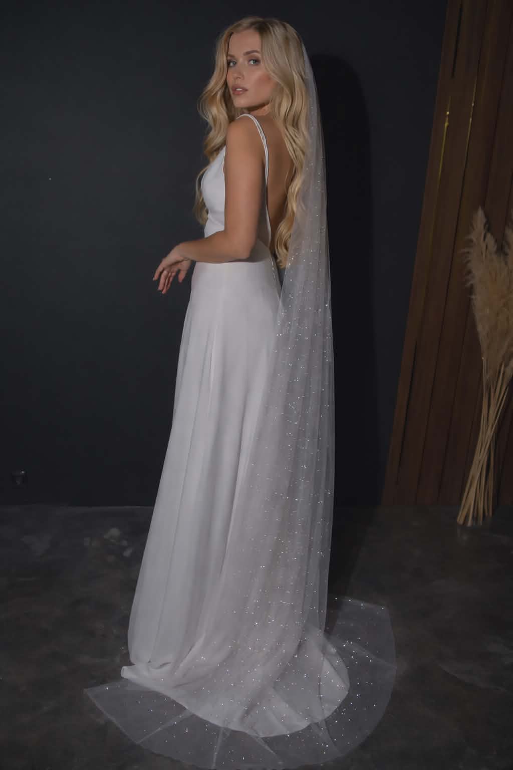 200cm Glitter Veil