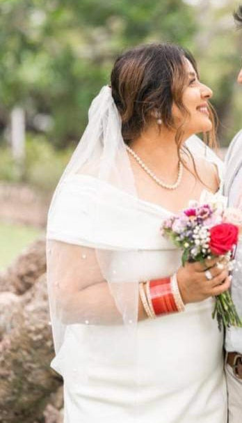 75cm Pearl Veil