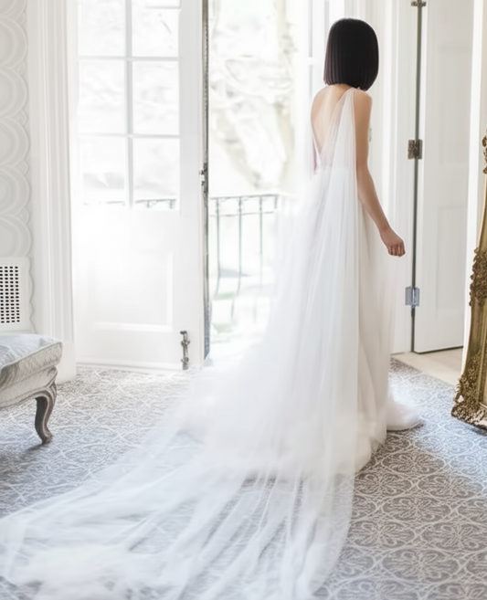 300cm Classic Bridal Cape
