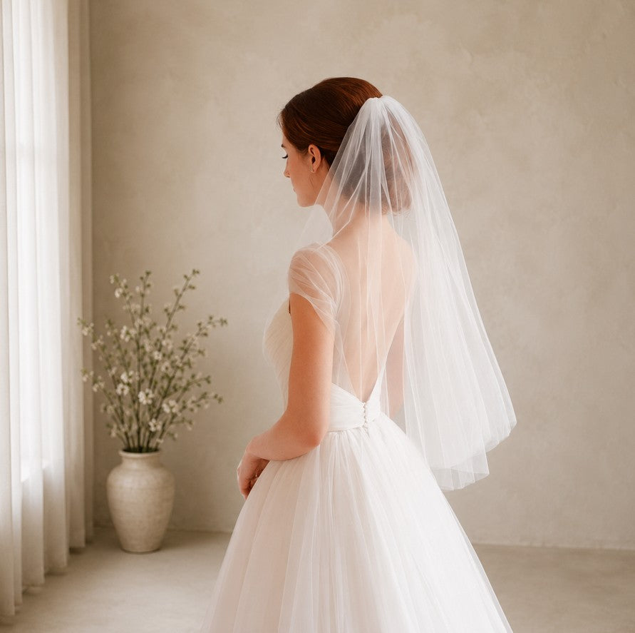 75cm Classic Veil (Elbow Length)