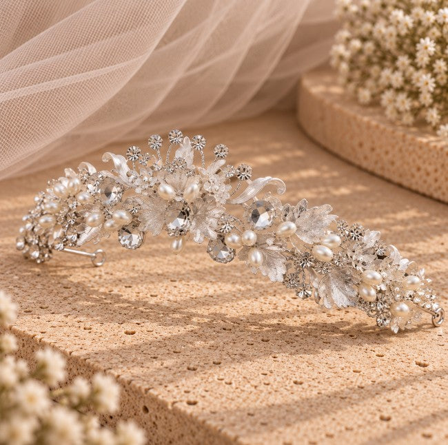 The Camille Tiara (Silver)