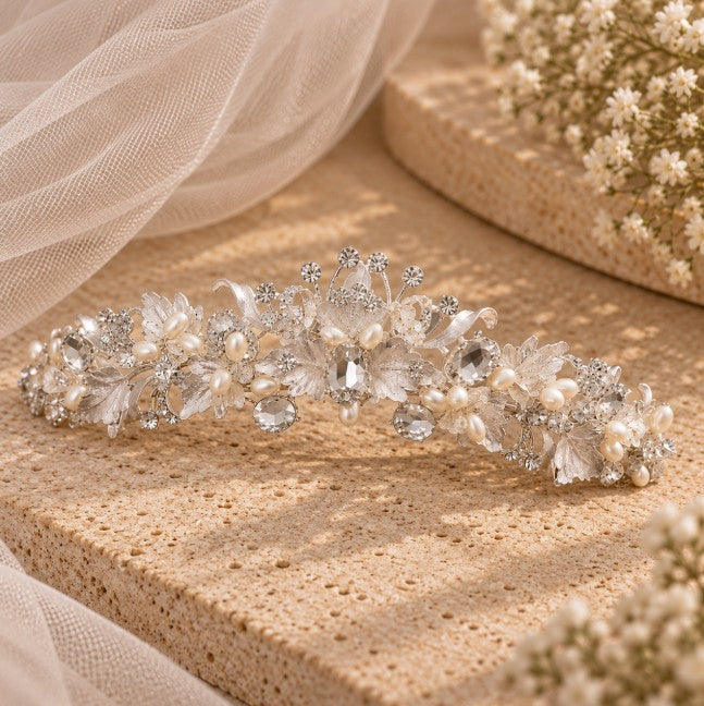 The Camille Tiara (Silver)