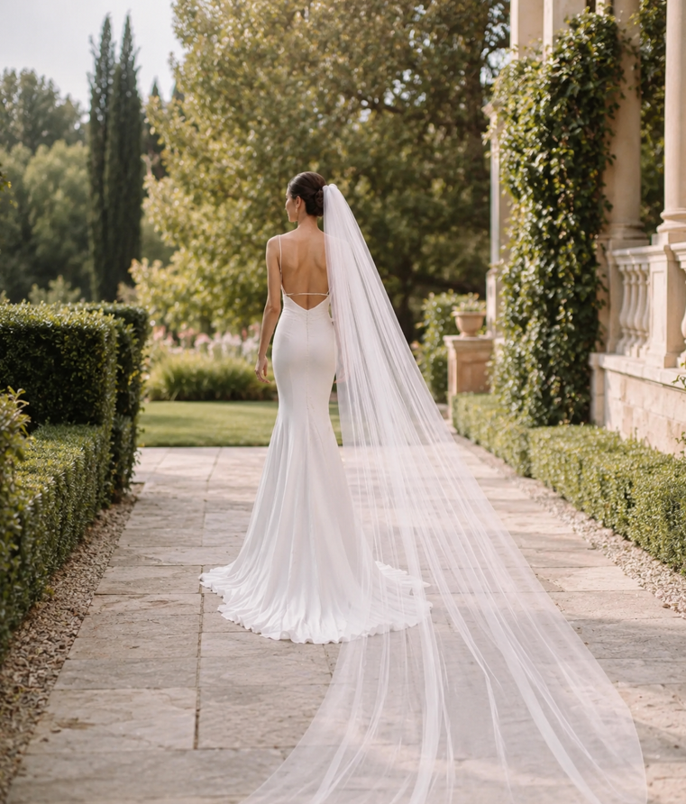 500cm Classic Veil (Royal Length)