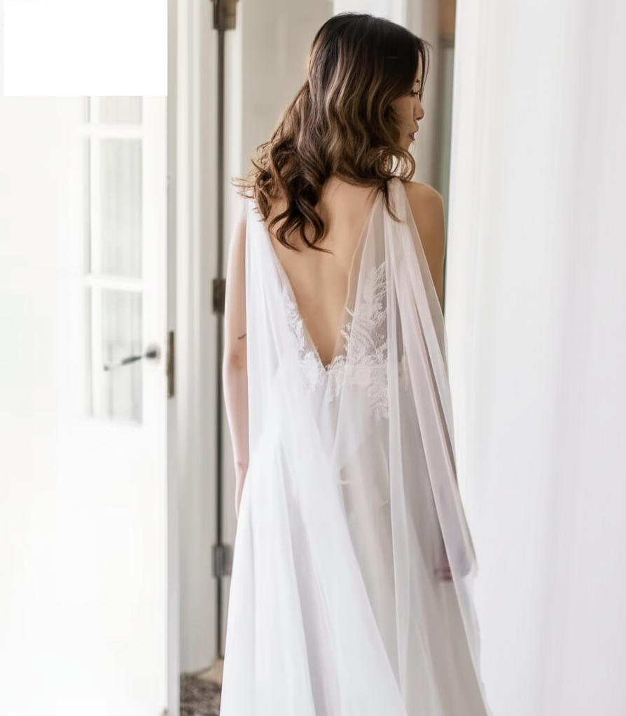 300cm Classic Bridal Cape